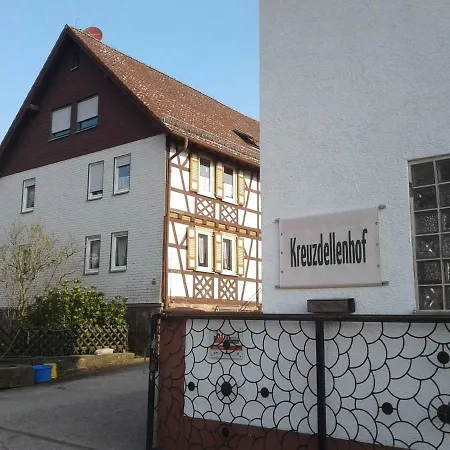 Kreuzdellenhof Ferienzimmer مزرعة للإقامة *